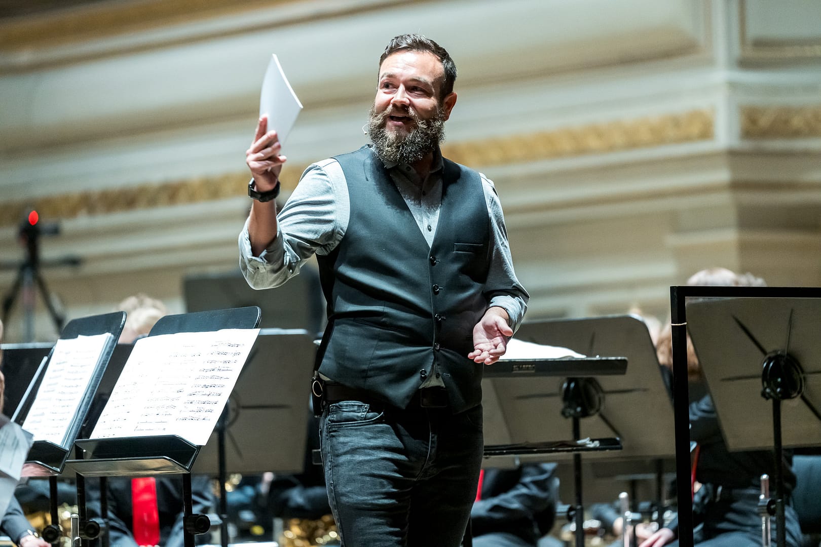 Moderation im Casino Bern