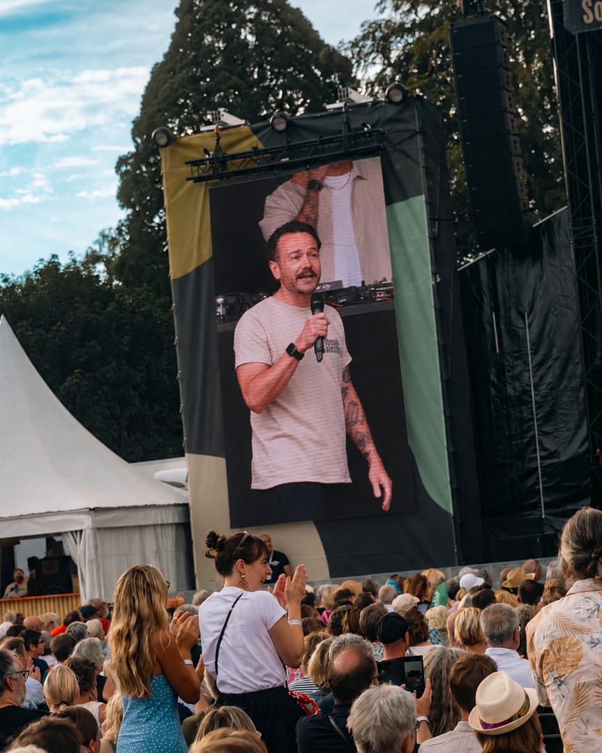 Moderation am Openair Solothurn – Wenn tausende Menschen zurückjubeln